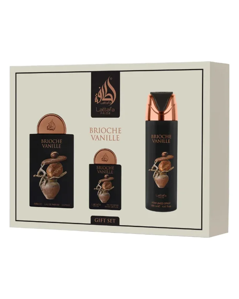 Lattafa Brioche Vanille Gift Set